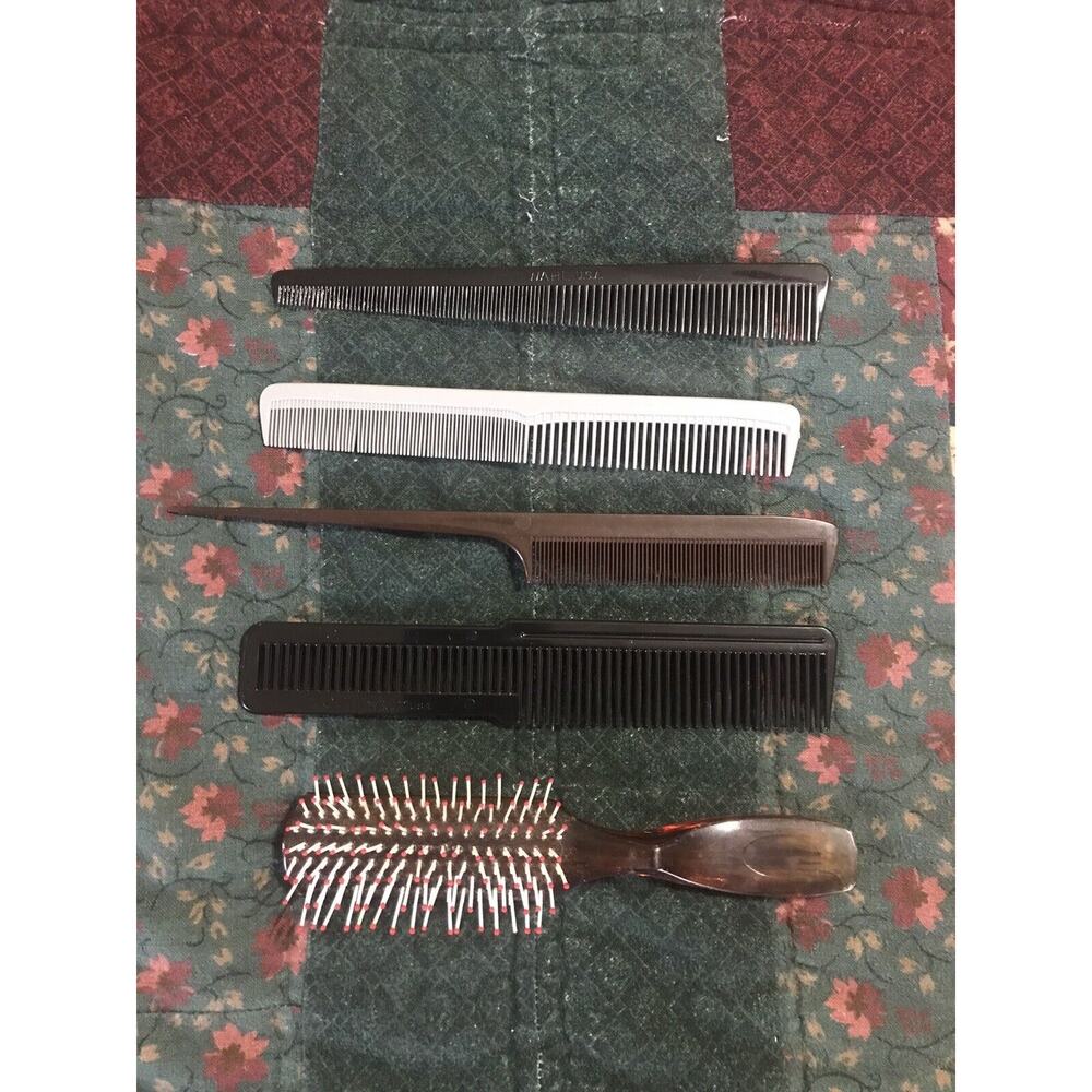Wahl Milo Barber Combs Unbranded Brush Lot